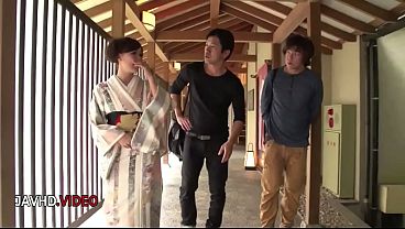 Aoi Mizuno's Wild Outdoor Threesome with Double Blowjob