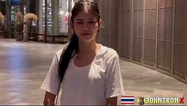 JohnTronX - Slim tattooed Asian babe met every inch of my dick