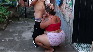missionary sex outside the house